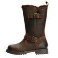 Hush Puppies Winnie Leather Women's Brown Boots