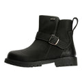 Hush Puppies Wakely Leather Women's Black Boots