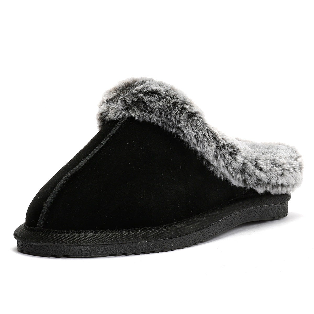 Hush Puppies Amara Suede Women's Black Slippers