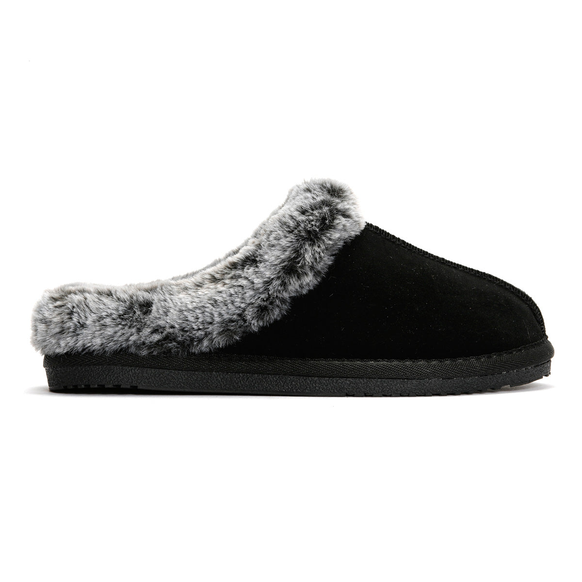 Hush Puppies Amara Suede Women's Black Slippers