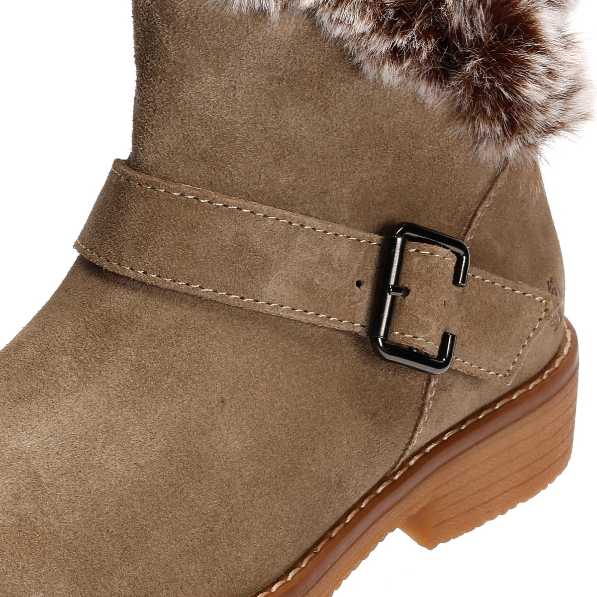 Hush Puppies Hannah Suede Women's Taupe Boots