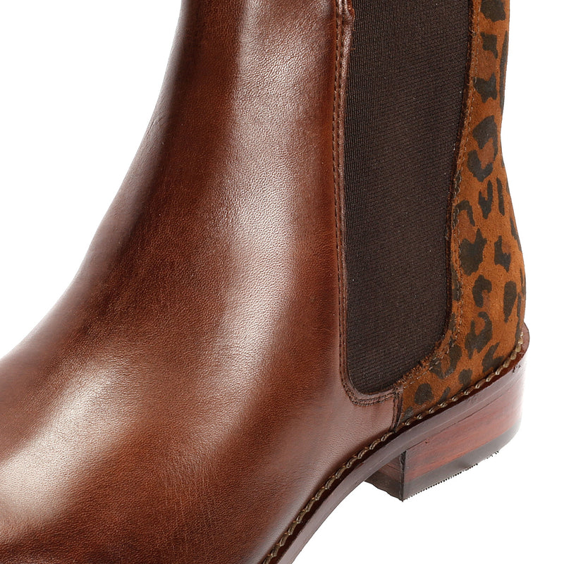 Hush Puppies Colette Suede Women's Leopard Boots