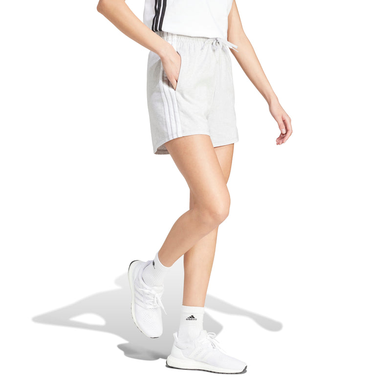 Adidas W 3S SJ Women's Light Grey/White Shorts