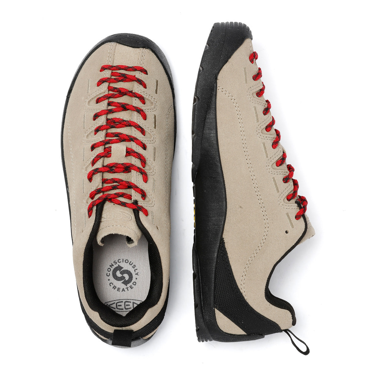Keen Jasper Suede Women's Silver Mink Trainers
