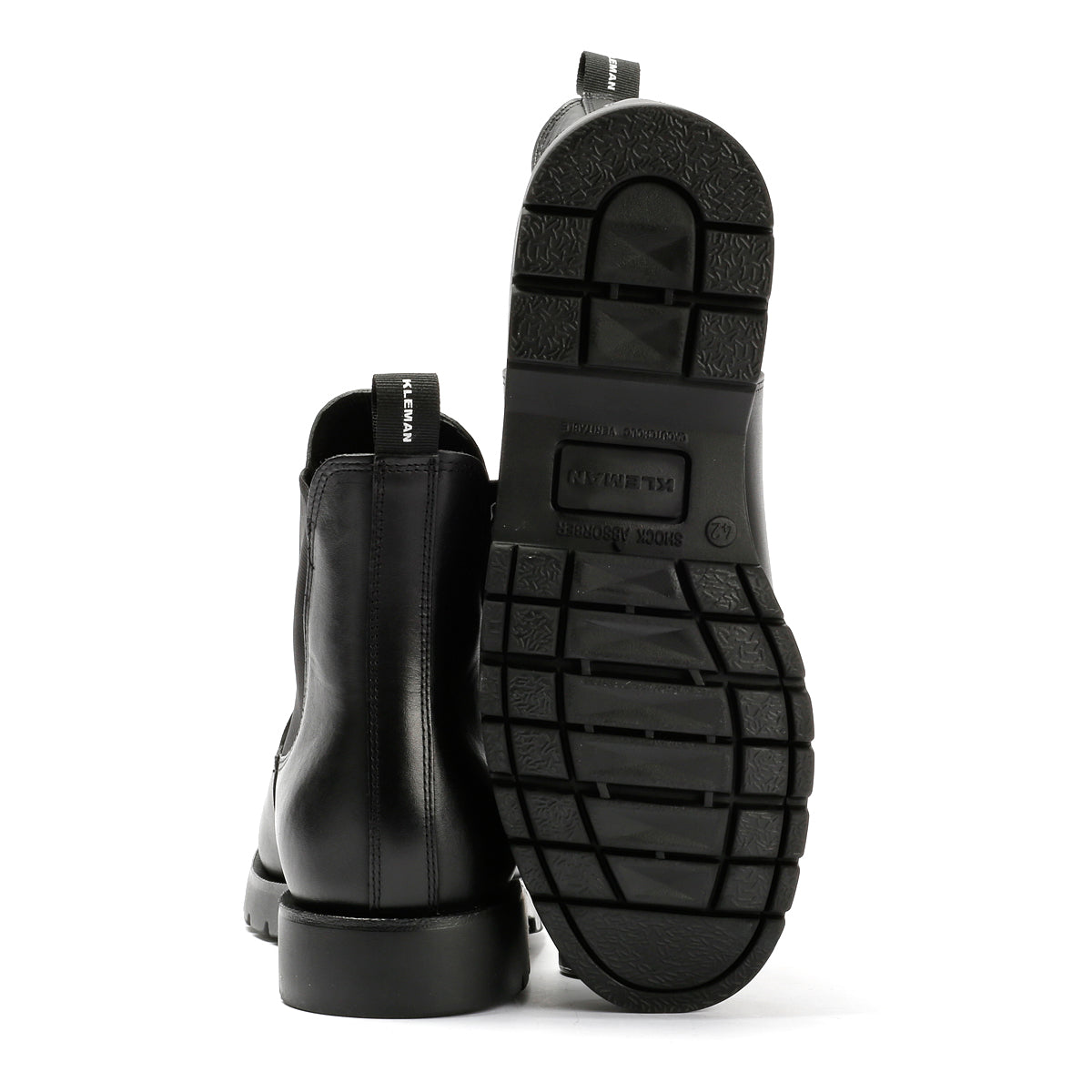 Kleman Tonnant Leather Men's Black Chelsea Boots