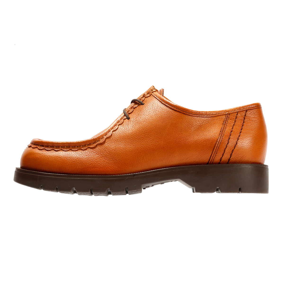 Kleman Padror G VGT Leather Men's Cognac Lace-Up Shoes