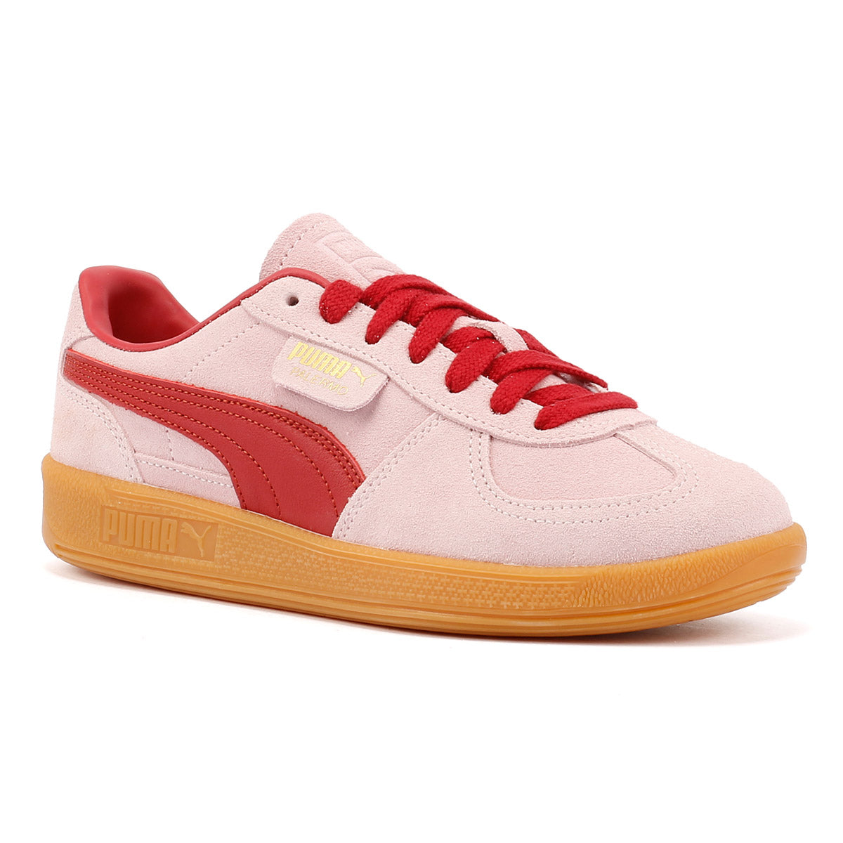 Puma Palermo Leather Rose/Dark Crimson Trainers