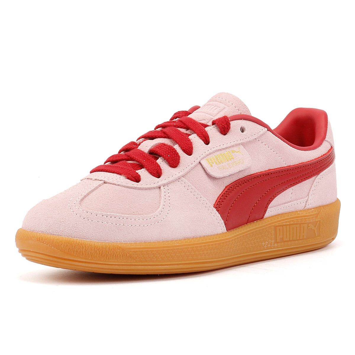 Puma Palermo Leather Rose/Dark Crimson Trainers