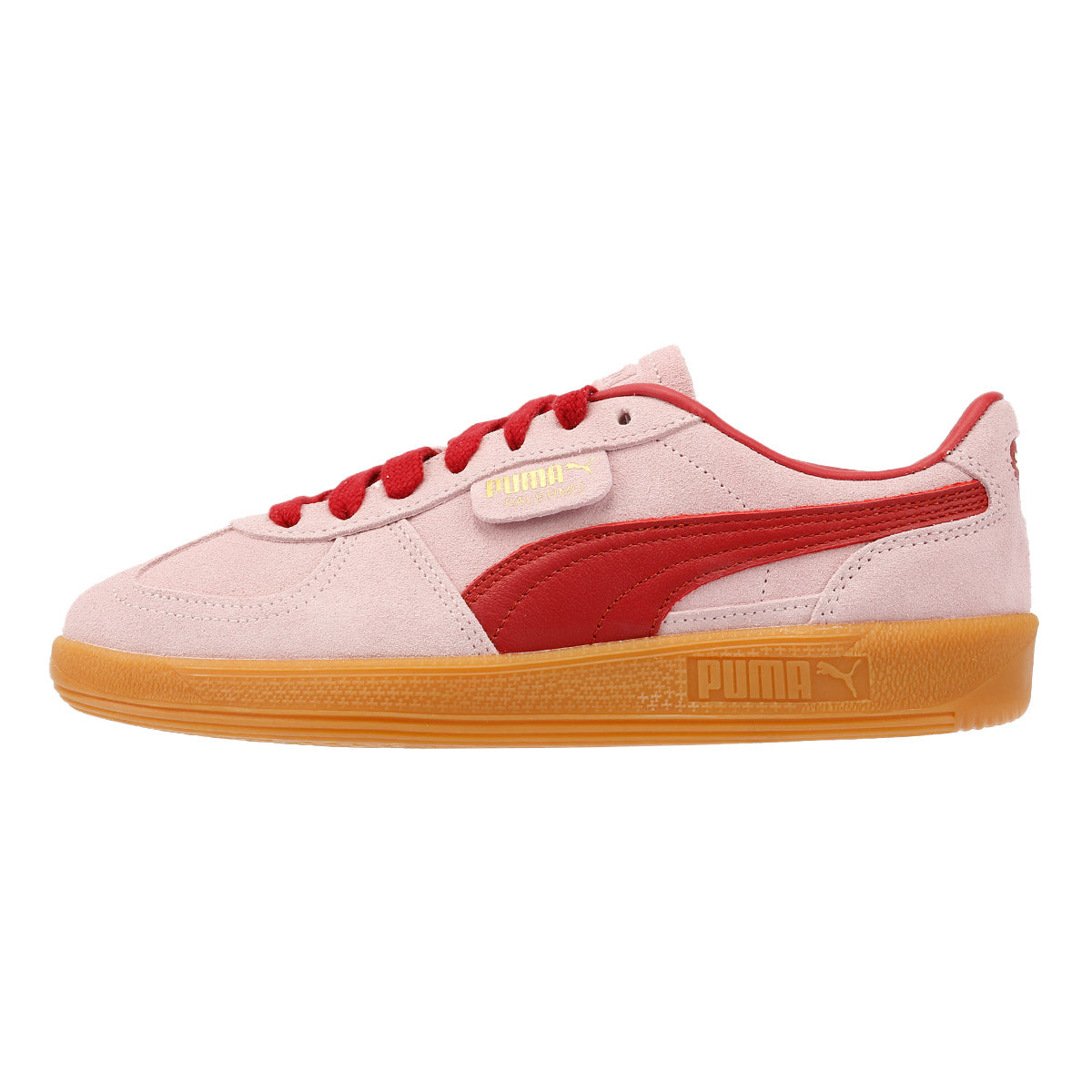Puma Palermo Leather Rose/Dark Crimson Trainers