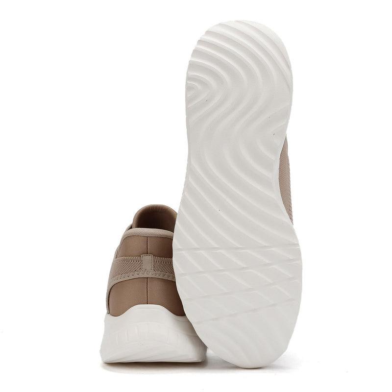 Skechers BOBS Squad Chaos Women's Taupe Trainers