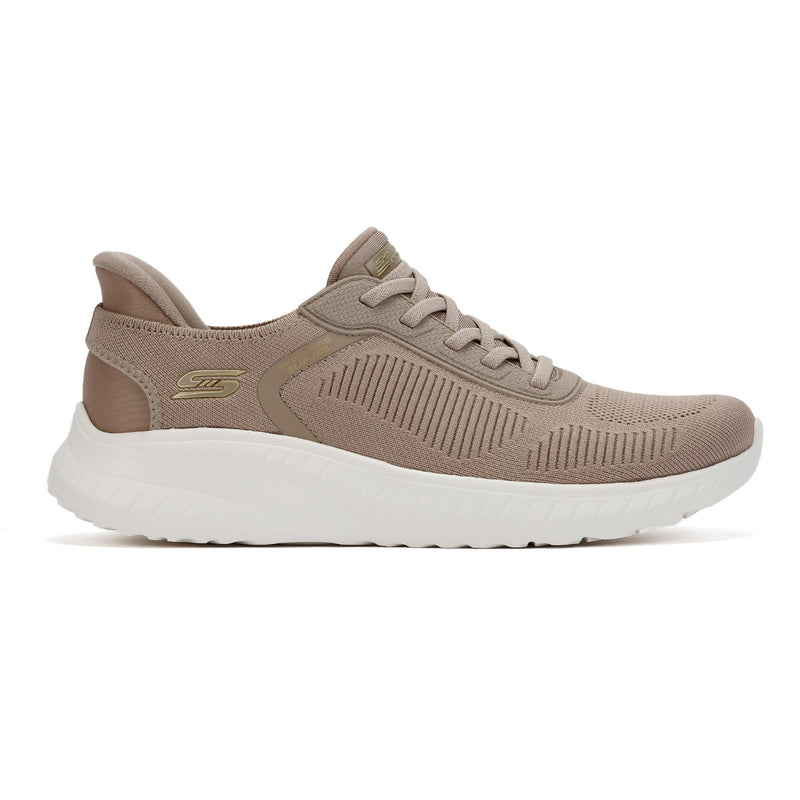 Skechers BOBS Squad Chaos Women's Taupe Trainers