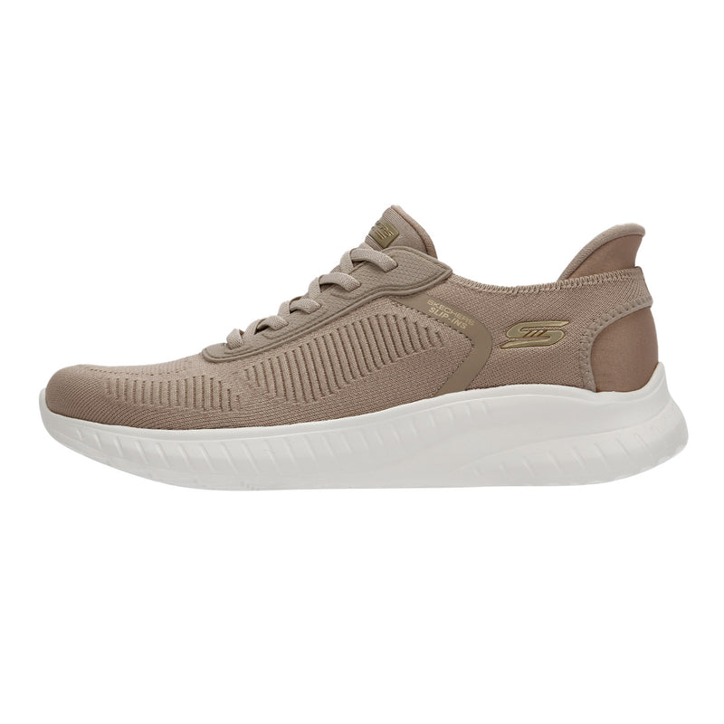Skechers BOBS Squad Chaos Women's Taupe Trainers
