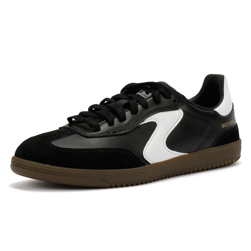 Skechers Hotshot Kickoff Leather Women's Black/White Trainers