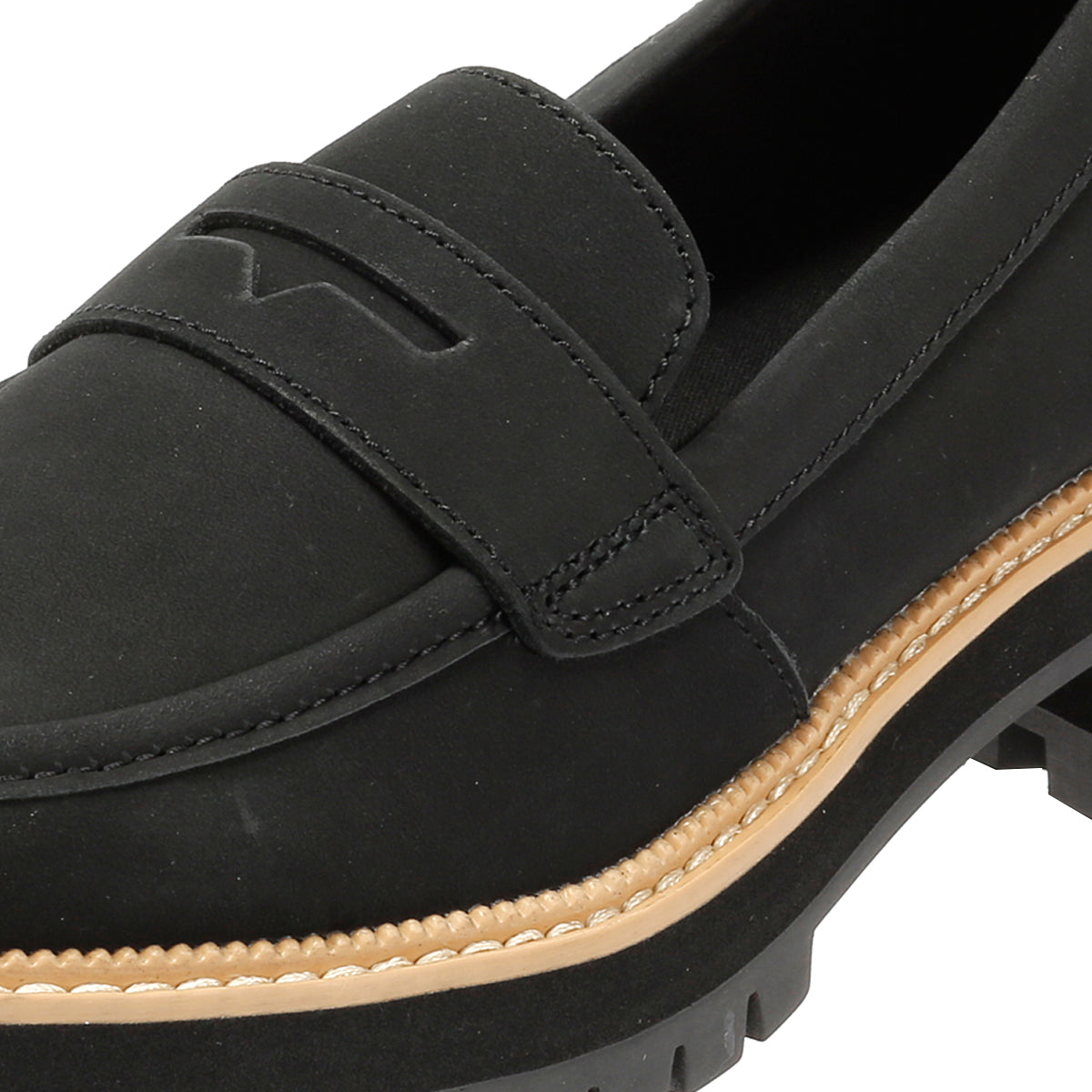 TOMS Cara Leather Women's Black Loafers