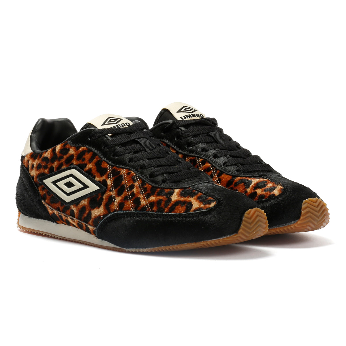 Umbro Clayton Women's Leopard Black Trainers