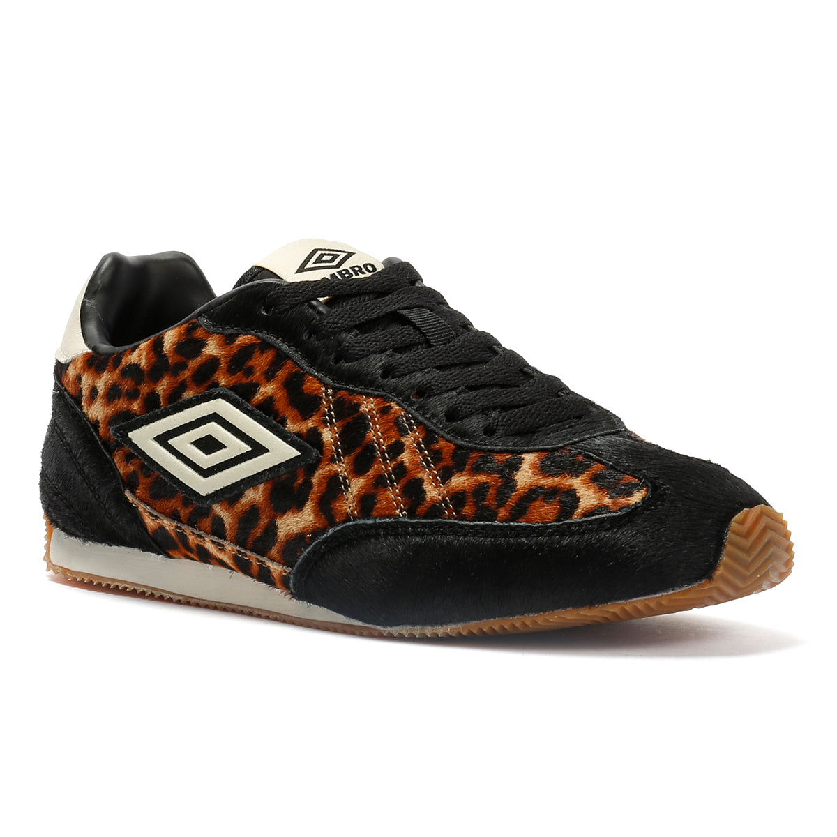 Umbro Clayton Women's Leopard Black Trainers