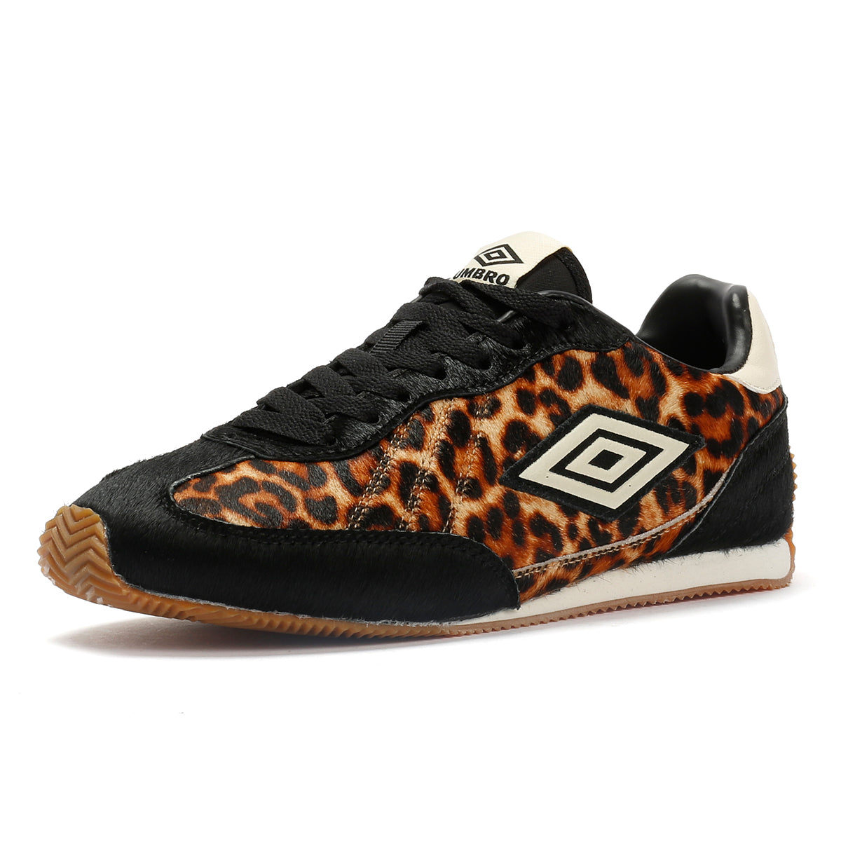 Umbro Clayton Women's Leopard Black Trainers