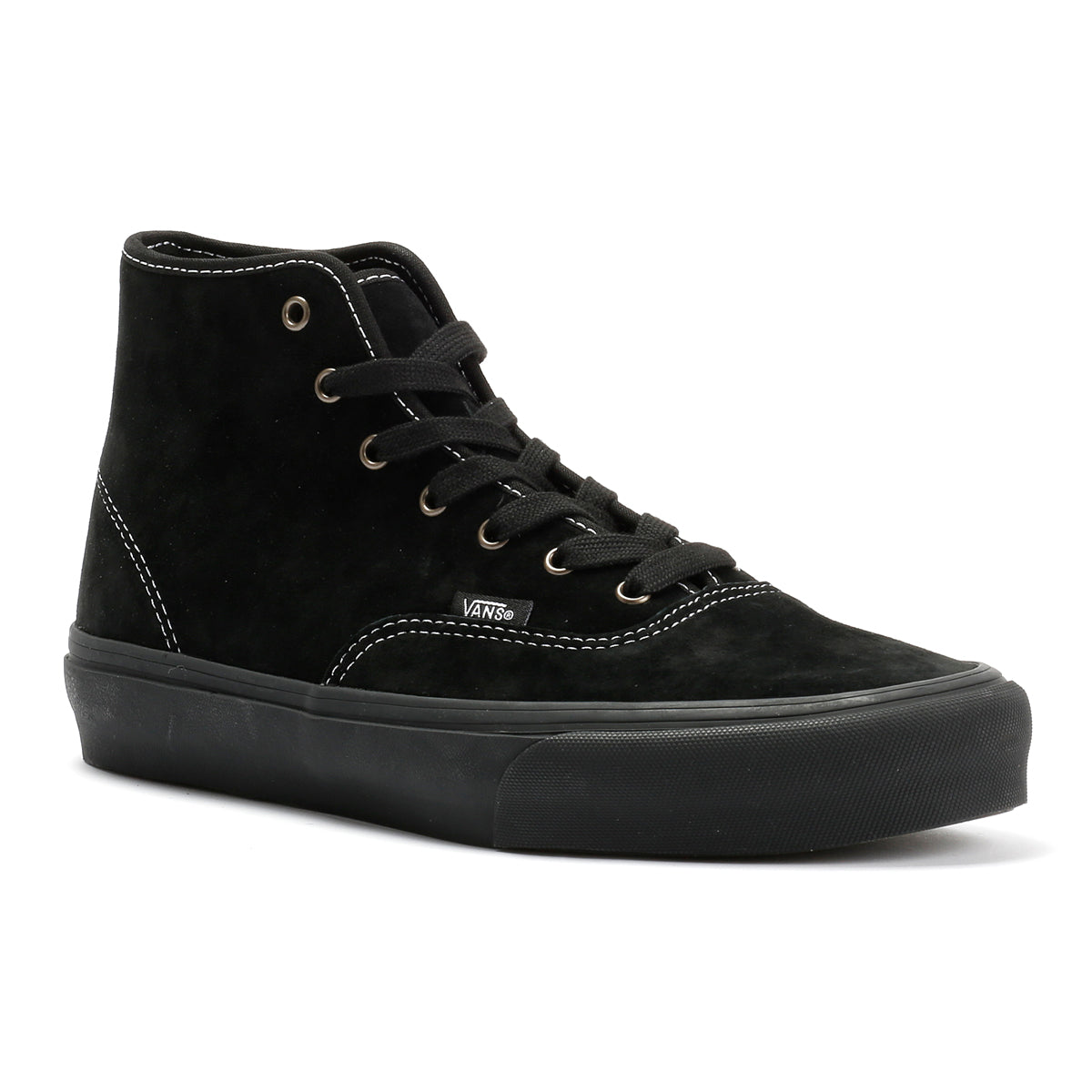 Vans Authentic Hi 2.0 Men's Pig Suede Black Trainers
