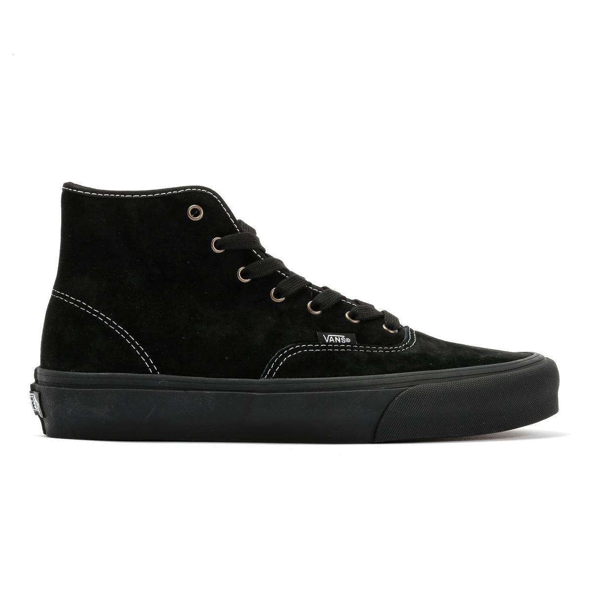 Vans Authentic Hi 2.0 Men's Pig Suede Black Trainers