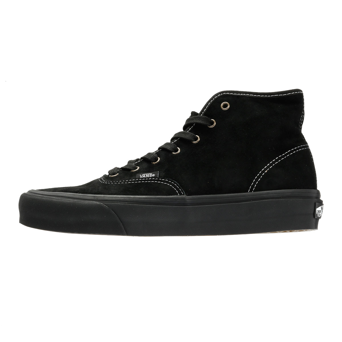 Vans Authentic Hi 2.0 Men's Pig Suede Black Trainers