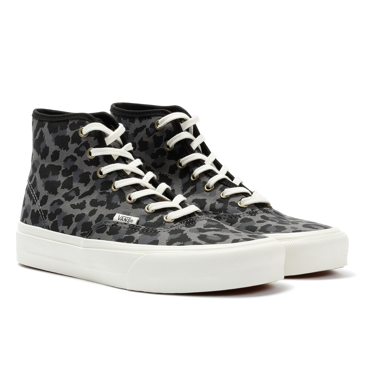 Vans Authentic Hi 2.0 Canvas Women's Leopard Black/Pew Trainers