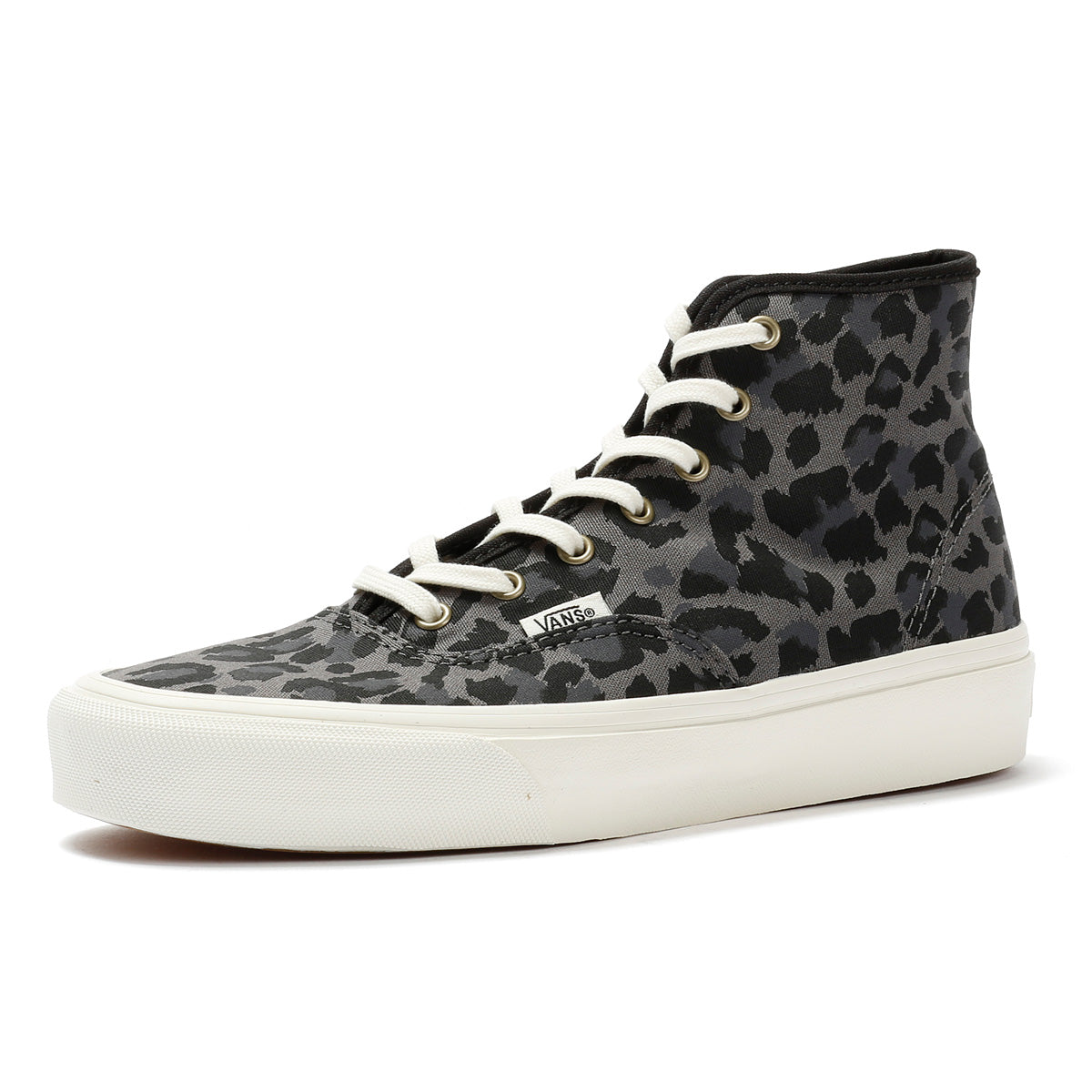 Vans Authentic Hi 2.0 Canvas Women's Leopard Black/Pew Trainers