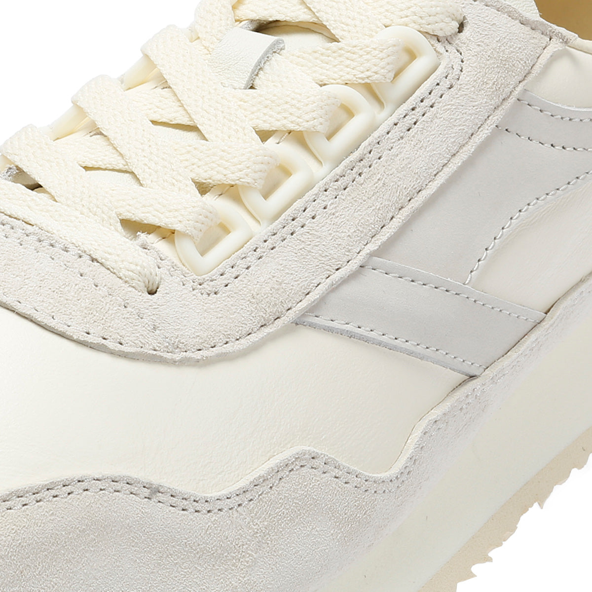 Walsh Ensign Leather Men's White Trainers
