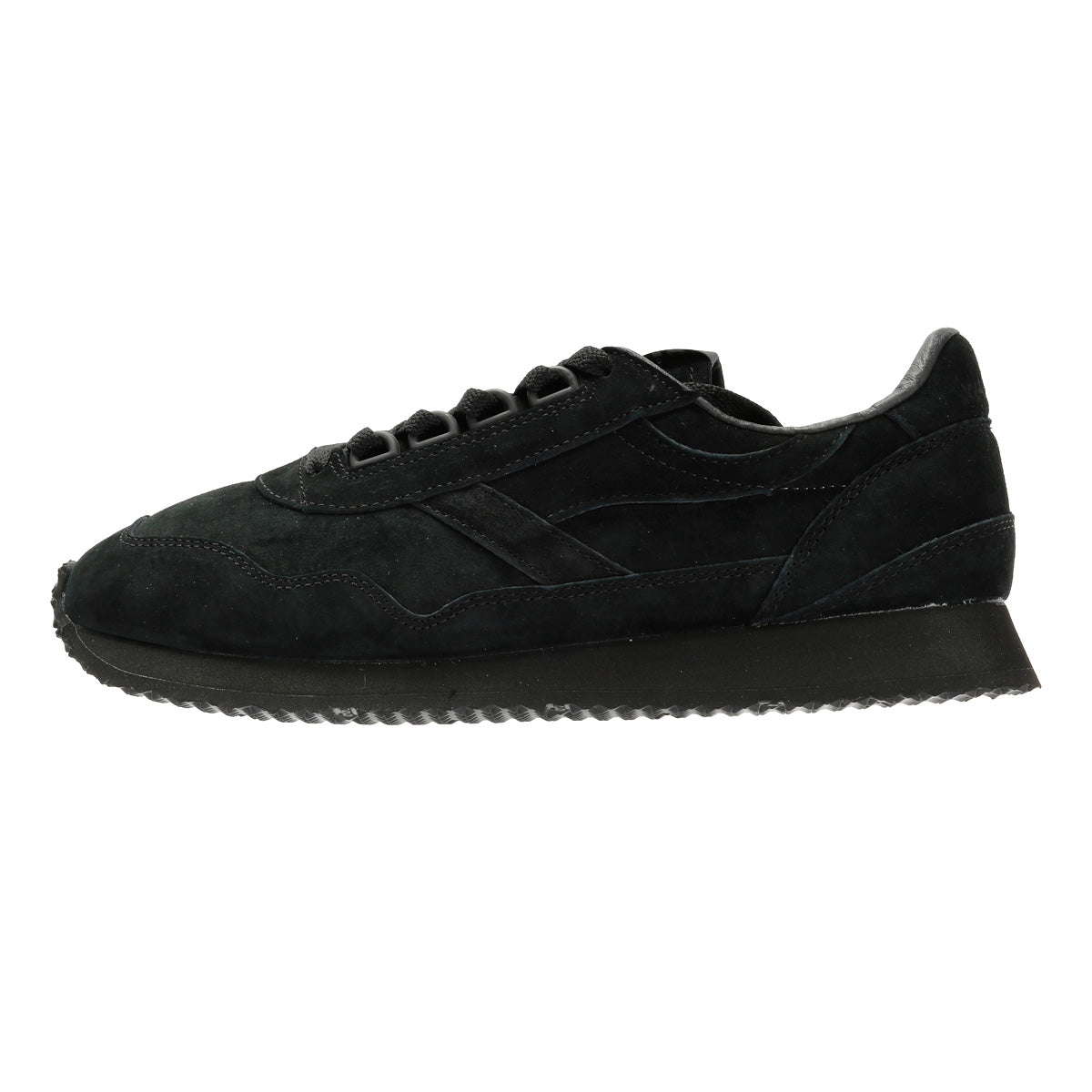 Walsh Ensign Leather Men's Black Trainers