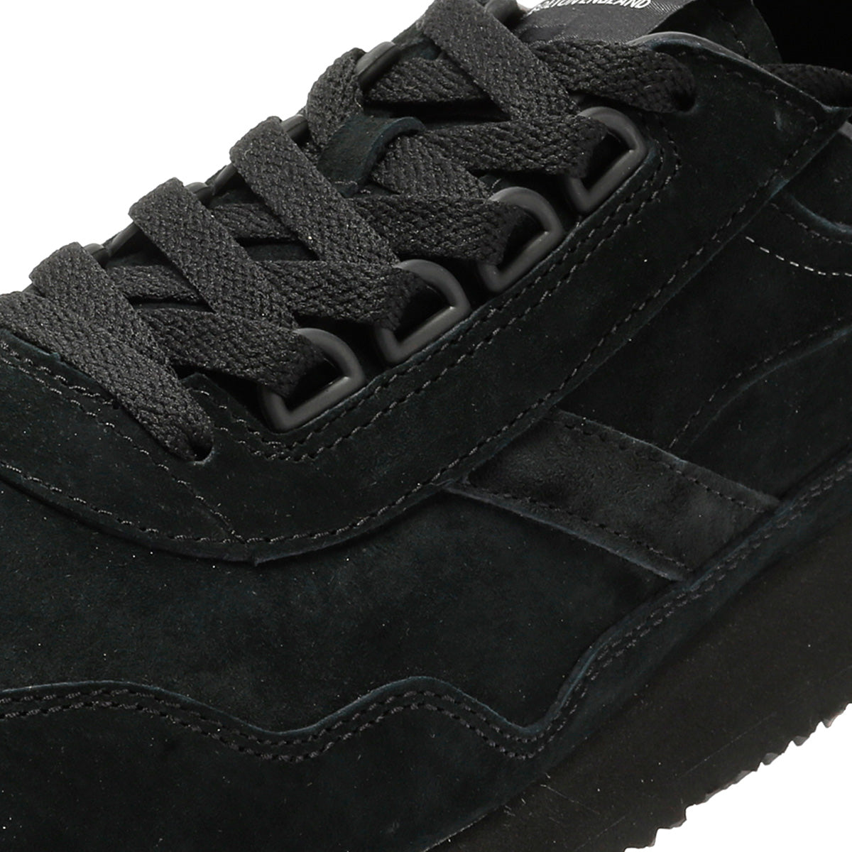Walsh Ensign Leather Men's Black Trainers