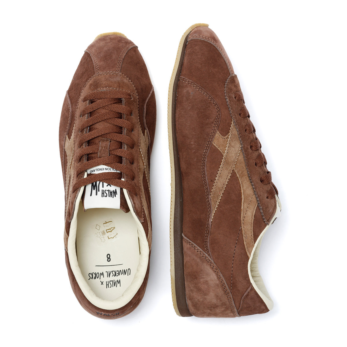 Walsh x Universal Works Cob Men's Brown Trainers