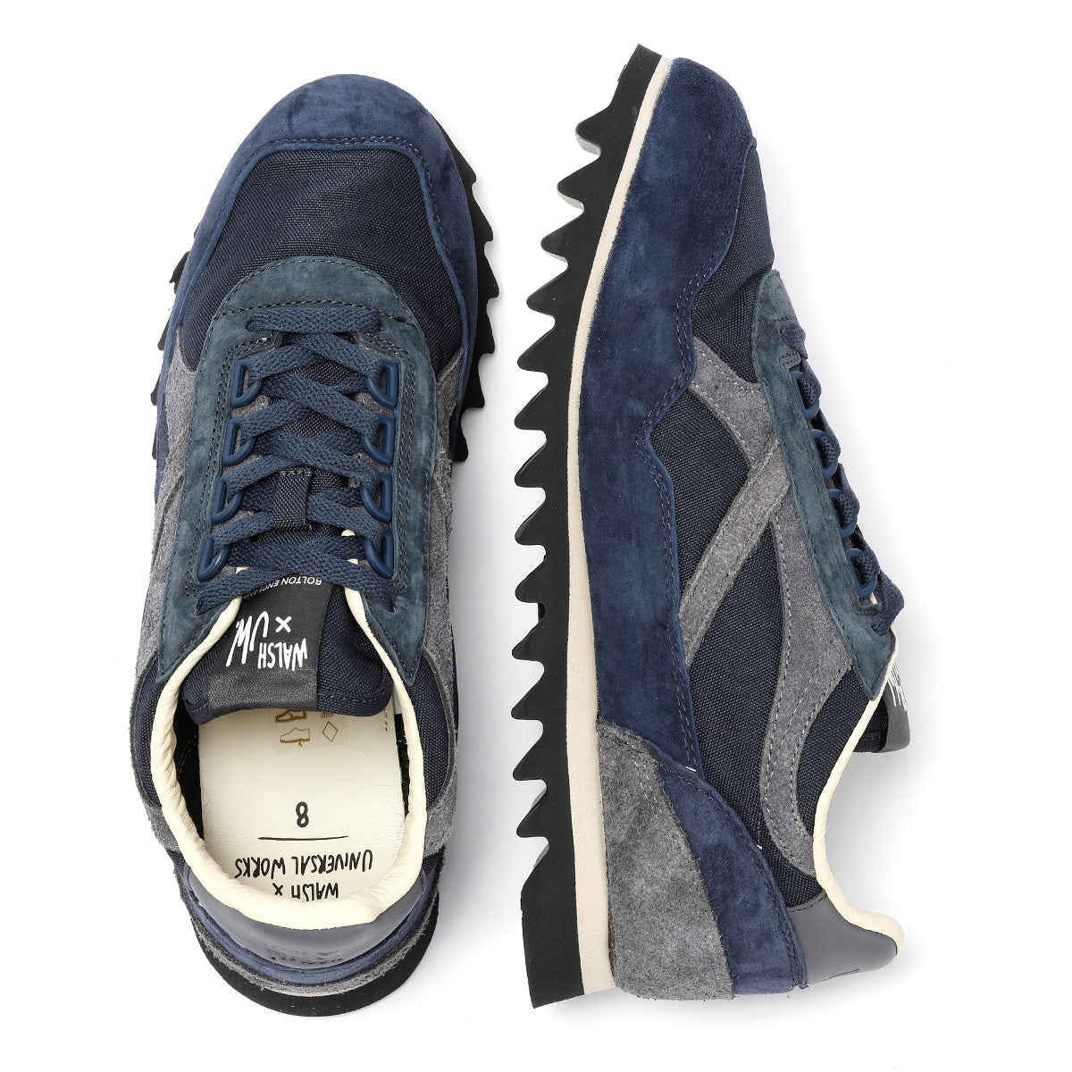 Walsh x Universal Works Ensign Men's Navy Trainers