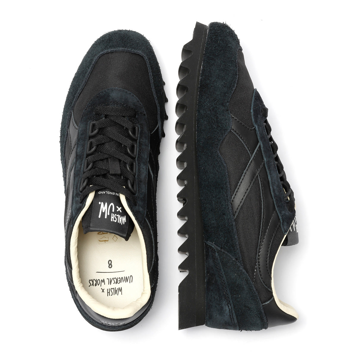 Walsh x Universal Works Ensign Men's Black Trainers