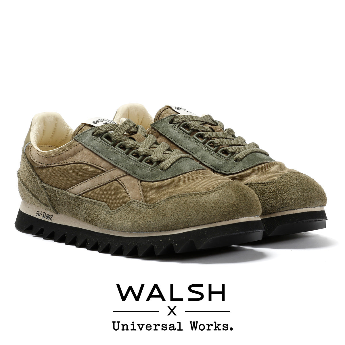 Walsh Ensign Men's Green Trainers