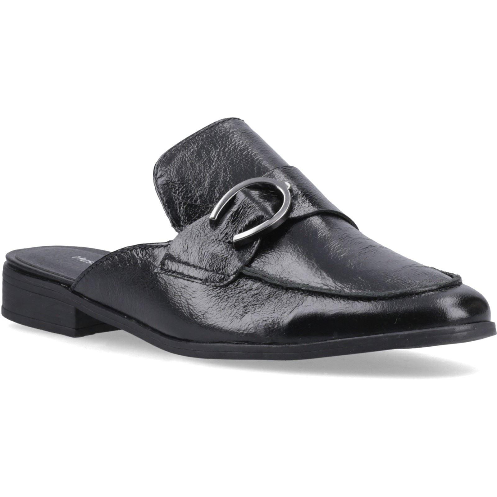 Hush Puppies Calla Leather Women's Black Mules