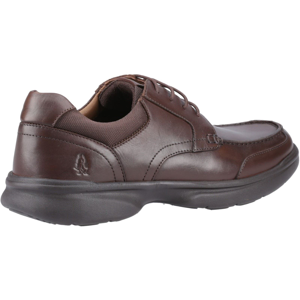 Hush Puppies Hugh Leather Men's Brown Lace-Up Shoes