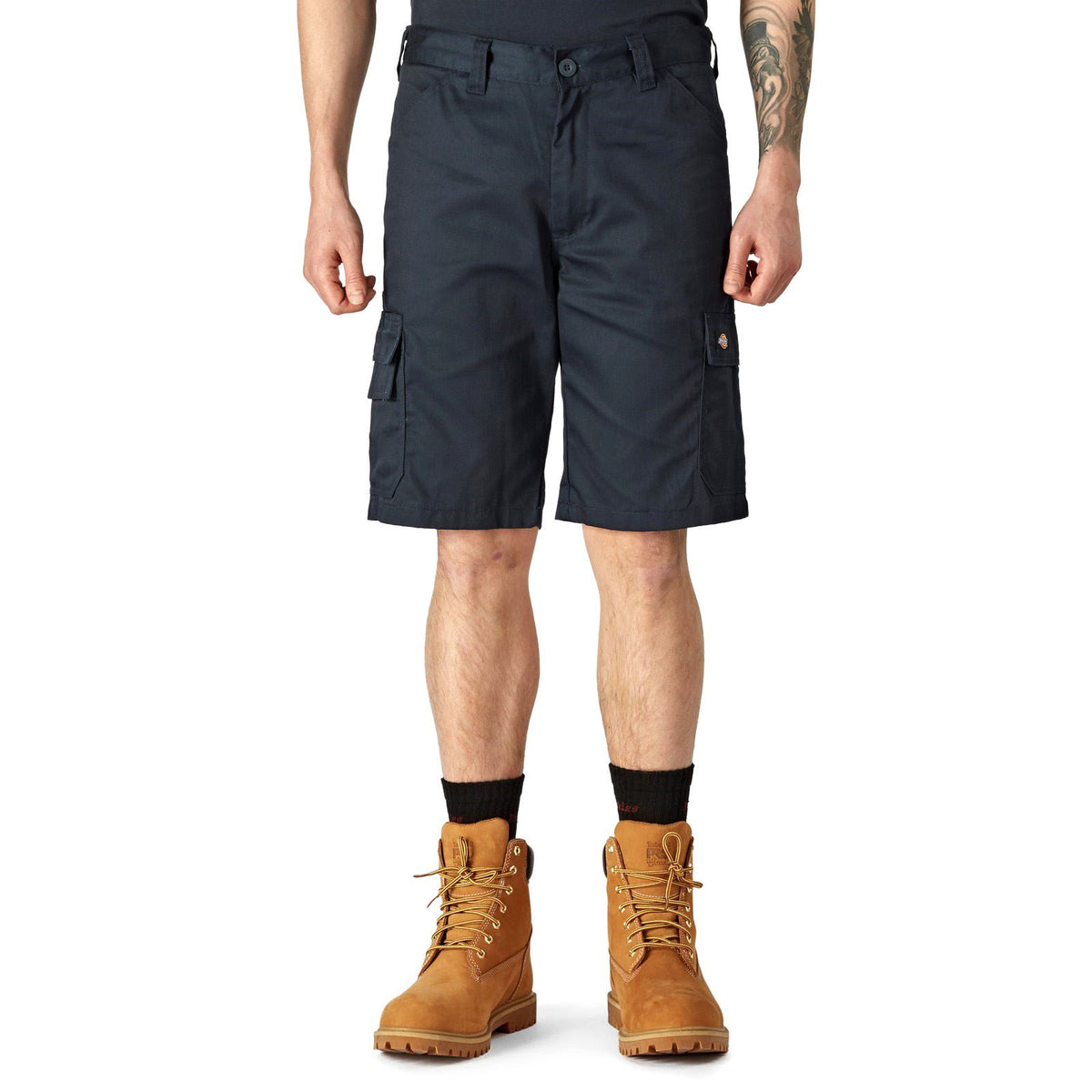 Dickies Everyday Polyester Men's Blue Knee-Length Shorts
