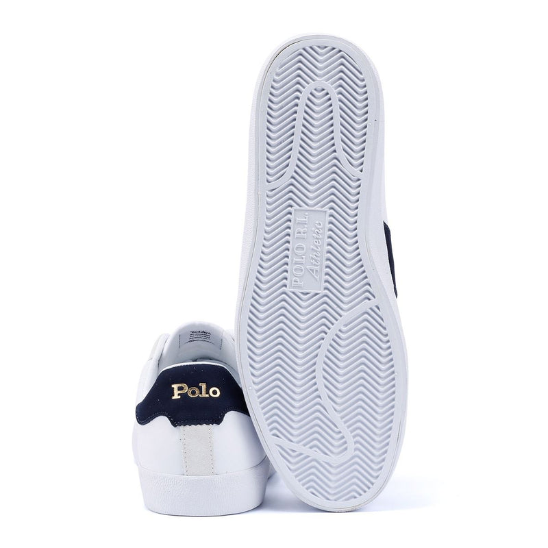 Ralph Lauren Vulc II Men's White / Navy / Red Trainers