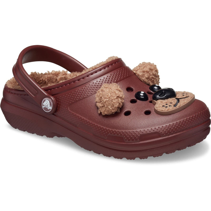 Crocs Toddler Classic Lined Synthetic Bear Clogs