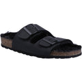 Hush Puppies Jessie Leather Women's Black Slippers