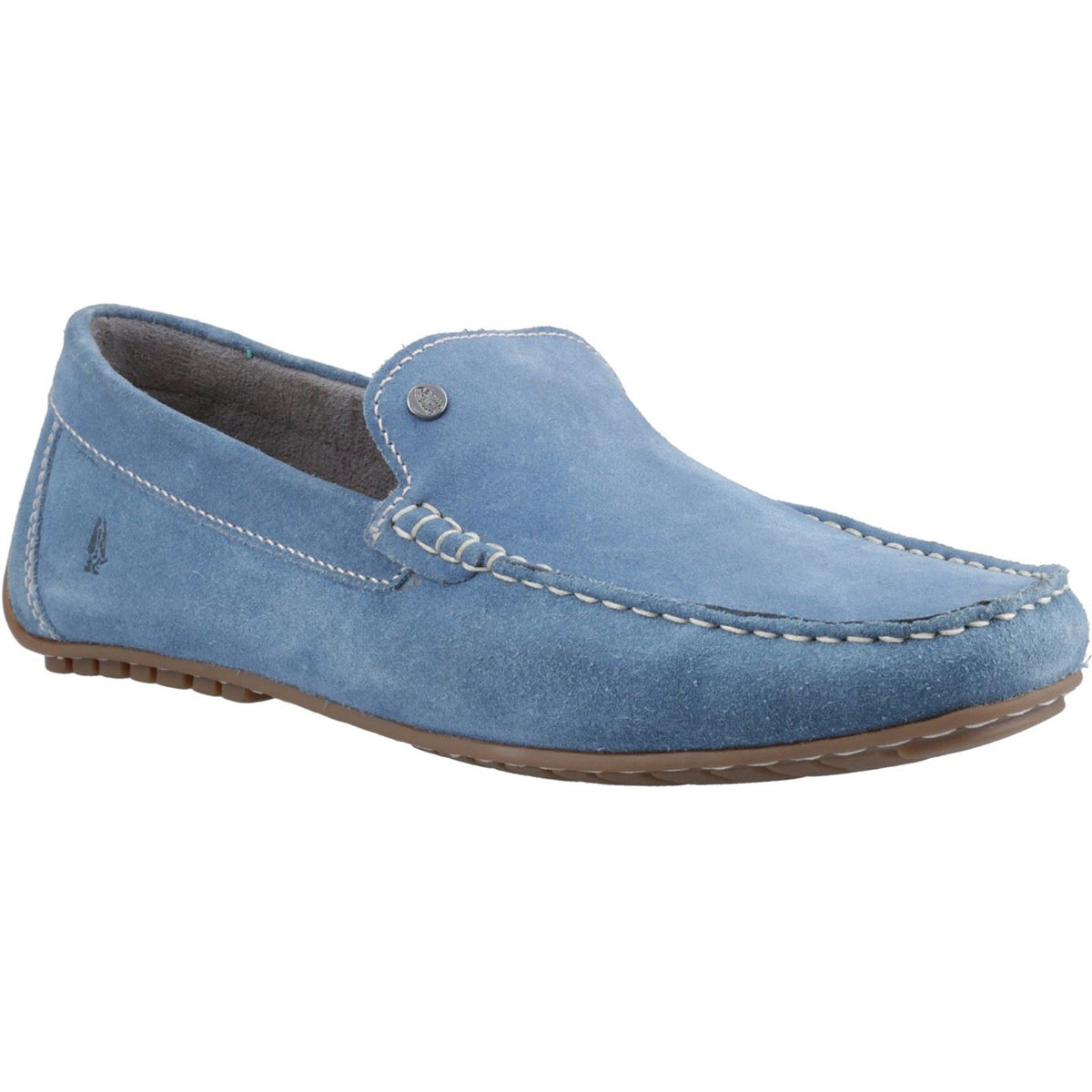 Hush Puppies Ralph Suede Leather Men's Blue Loafers