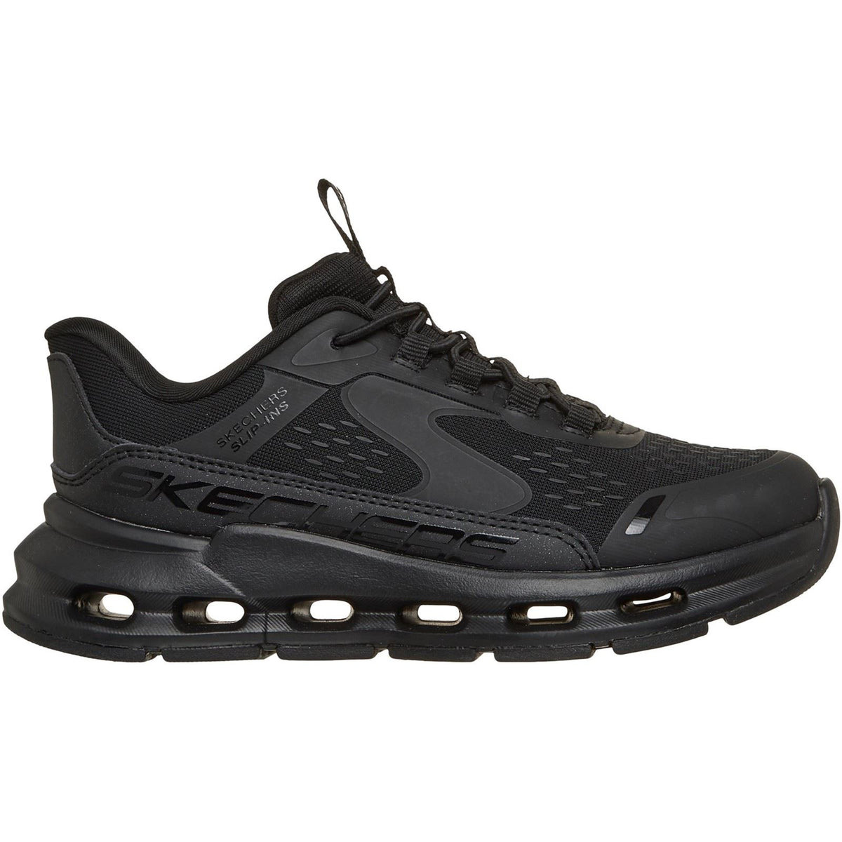 Skechers Glide Step Vista Lane Black Trainers