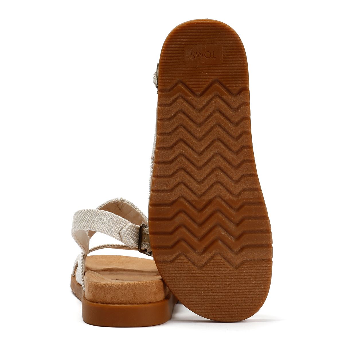 TOMS Marin Slingback Textile Women's Natural Sandals
