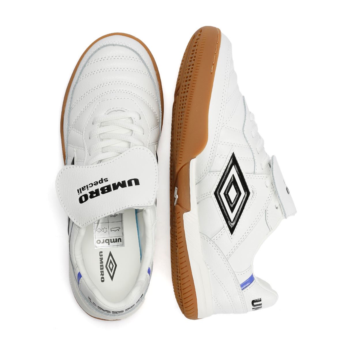 Umbro Speciali TR Leather White/Black Trainers