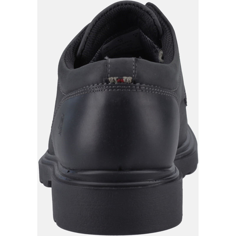 Hush Puppies Pearce Leather Men's Black Lace-Up Shoes