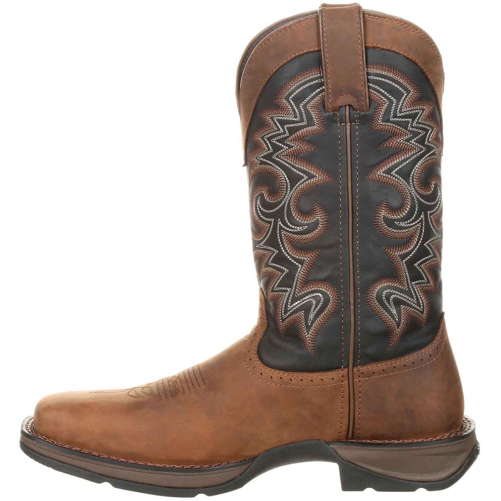 Durango Rebel Leather Men's Chocolate/Midnight Boots