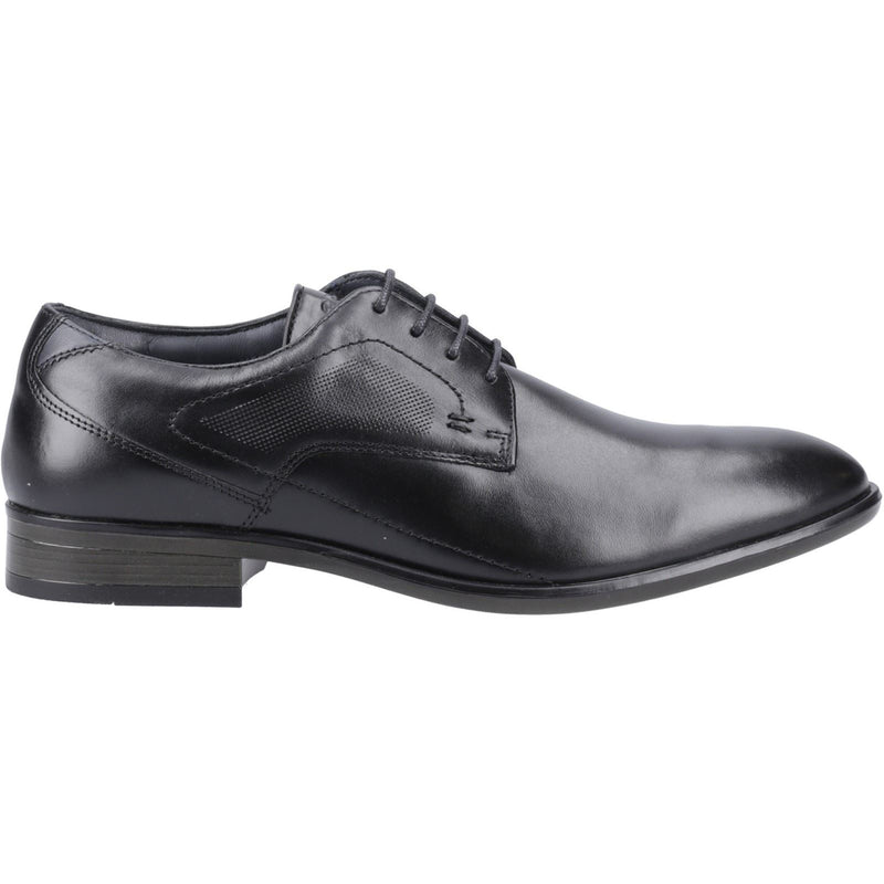 Pod Carl Leather Men's Black Lace-Up Shoes