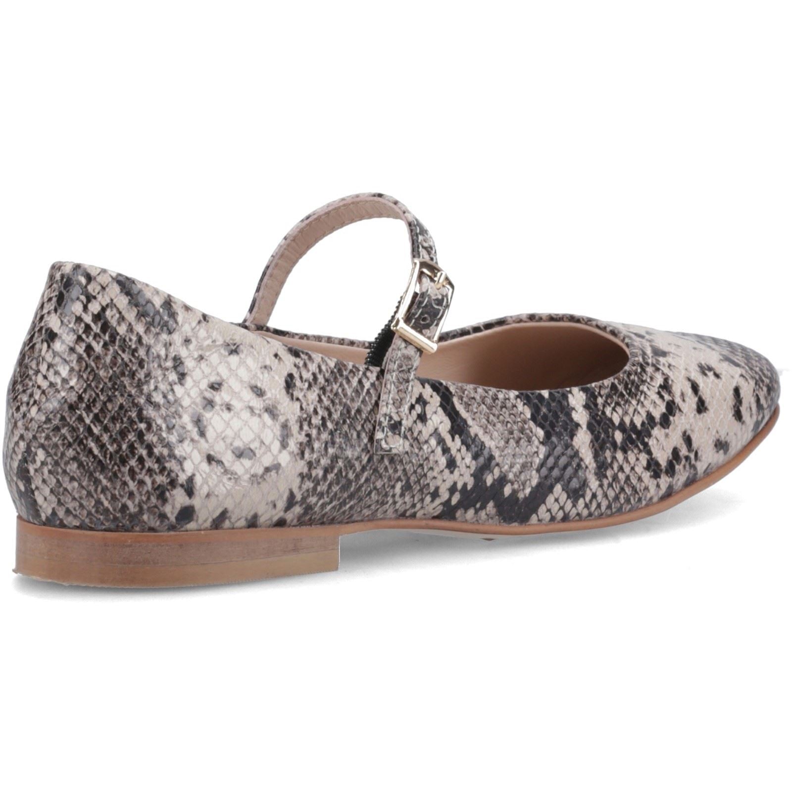Hush Puppies Pasha Leather Women's Snake Flats