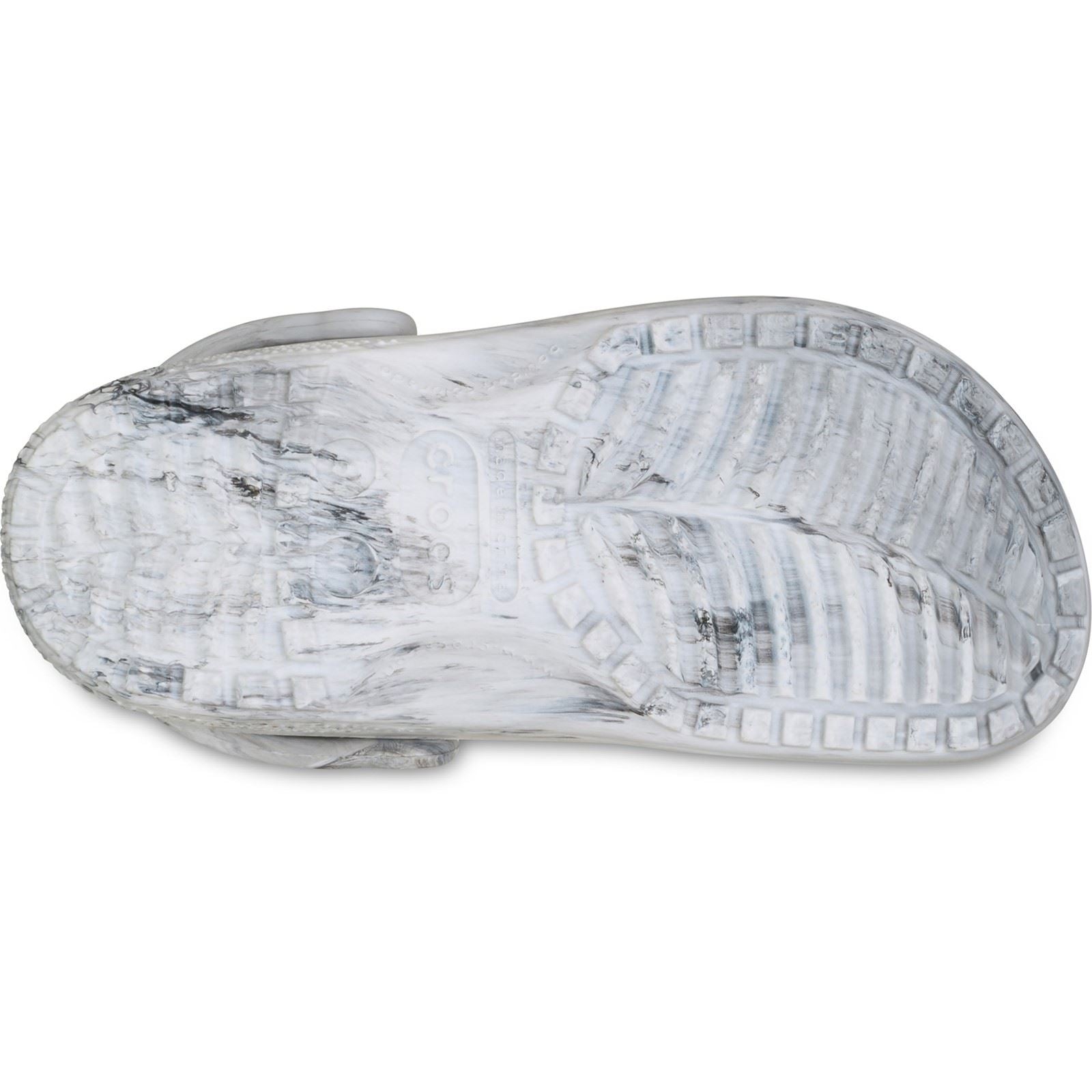 Crocs Classic Marbled Clog Synthetic White/Black Clogs