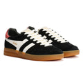 Gola Cyclone Suede Women's Black/Off White/Coral Trainers