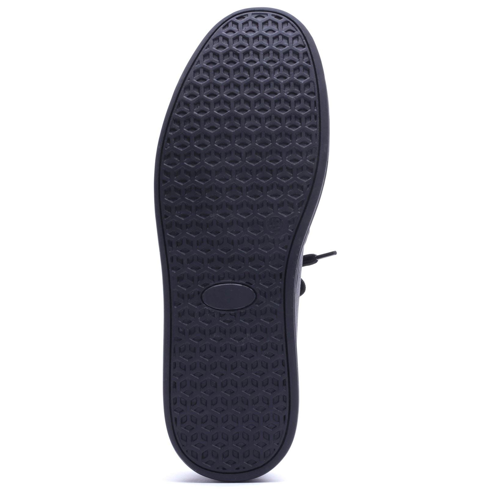 Base London Volt Leather Men's Black Lace-Up Shoes